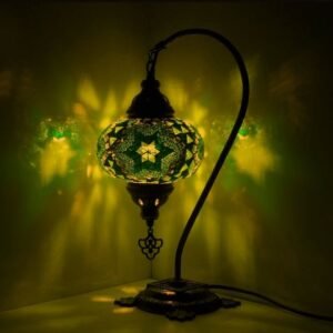 Elagziartisana  Handcrafted Mosaic Table Lamp
