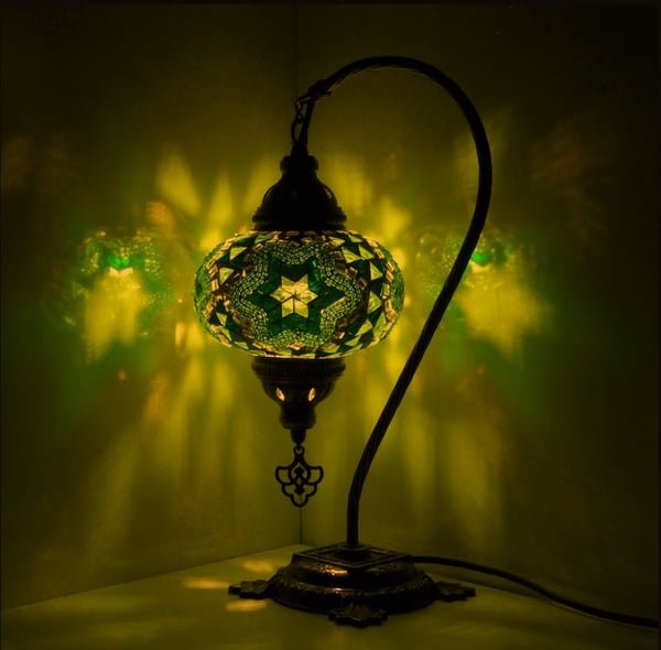 Elagziartisana  Handcrafted Mosaic Table Lamp