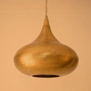 Elagziartisana  Handcrafted Brass Pendant Light